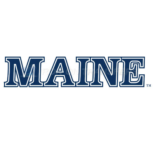 Maine Black Bears Logo T-shirts Iron On Transfers N4938 - Click Image to Close